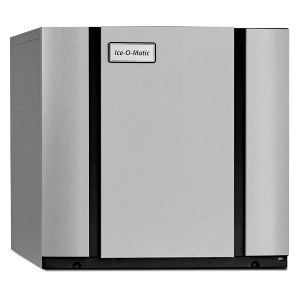 Ice-O-Matic air cooled half cube ice machine head without storage bin, ensuring steady ice production for professional kitchens.