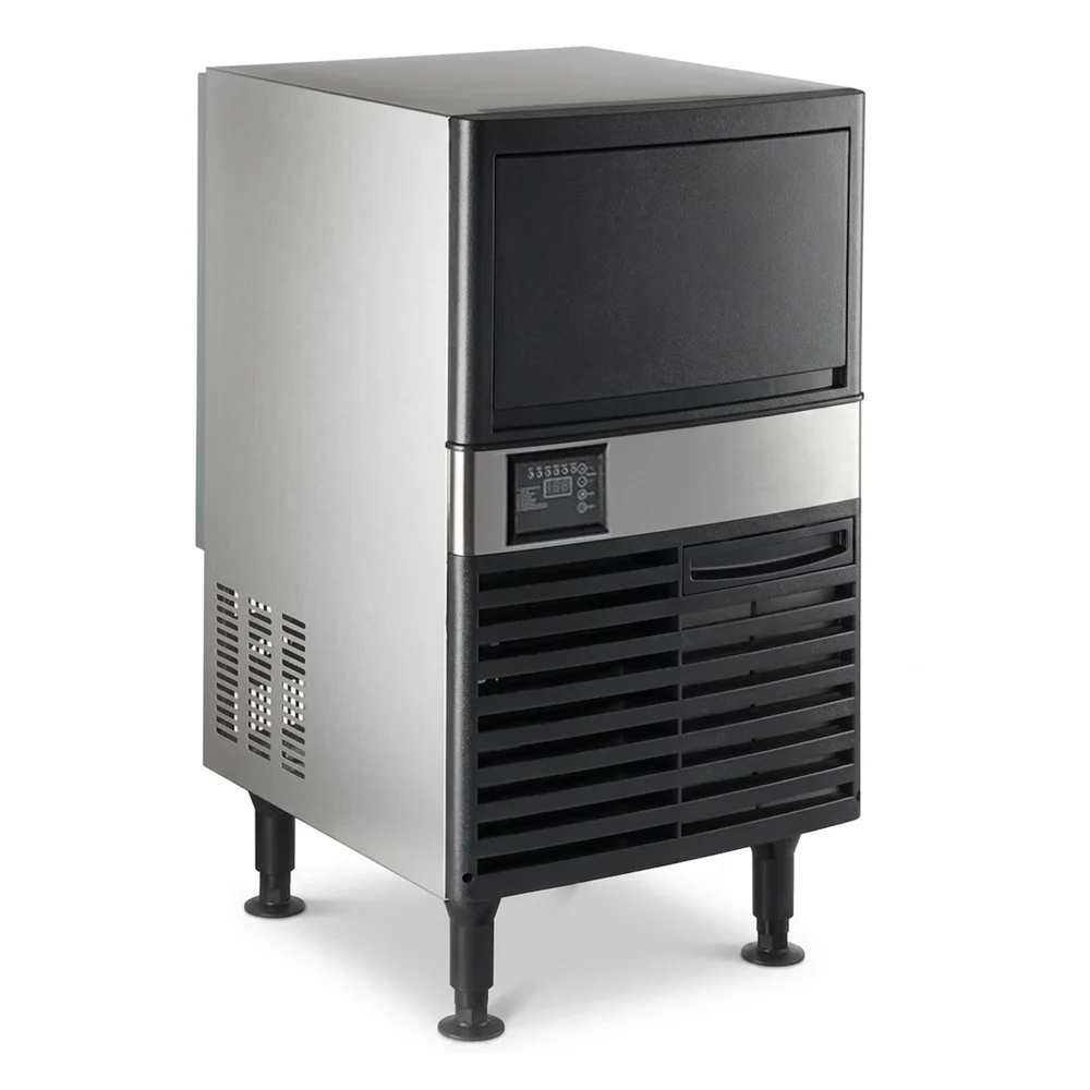 ChefPro Series 20" Undercounter Ice Machine with 40 lb Bin, Air Cooled, Full Cube, 129 lb/day