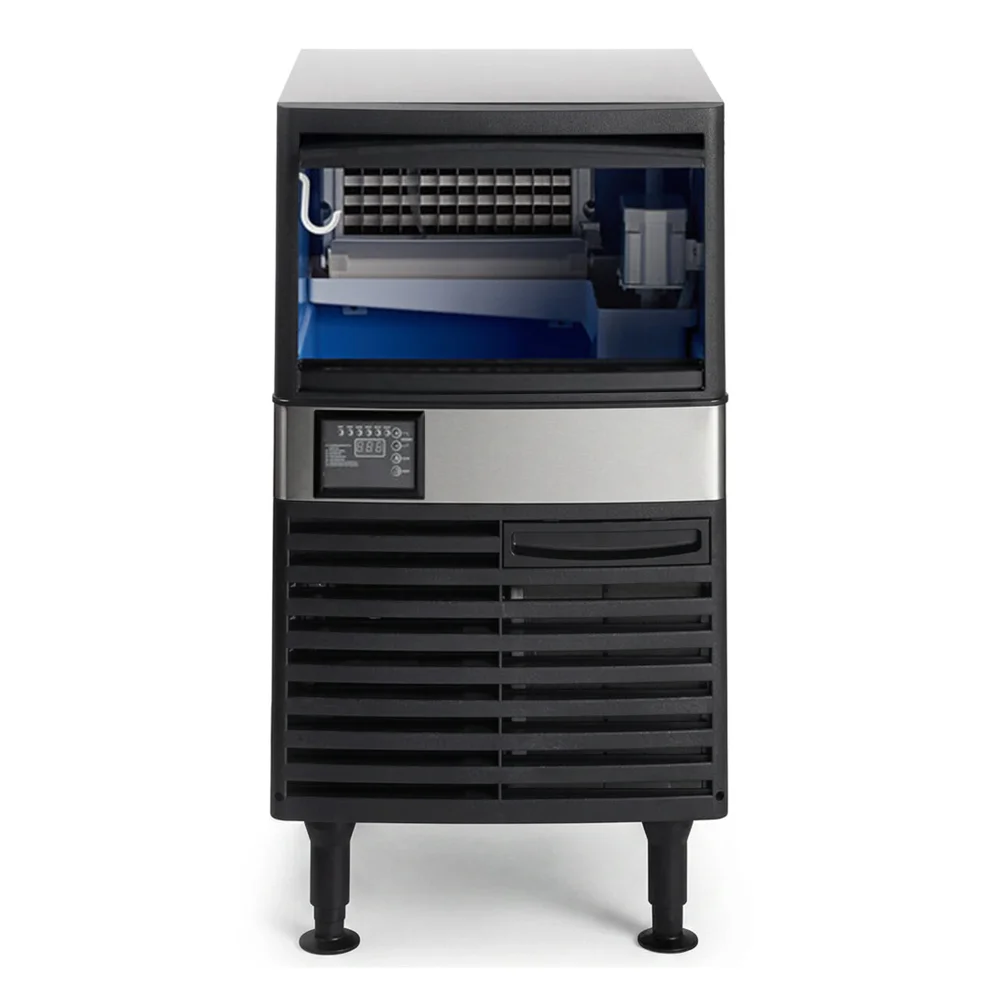 ChefPro Series 20" Undercounter Ice Machine with 40 lb Bin, Air Cooled, Full Cube, 129 lb/day