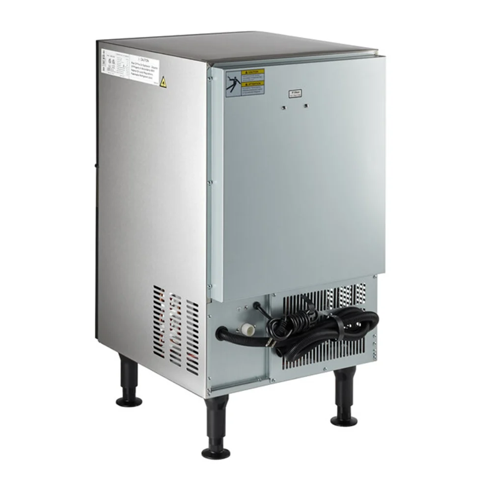 ChefPro Series 20" Undercounter Ice Machine with 40 lb Bin, Air Cooled, Full Cube, 129 lb/day