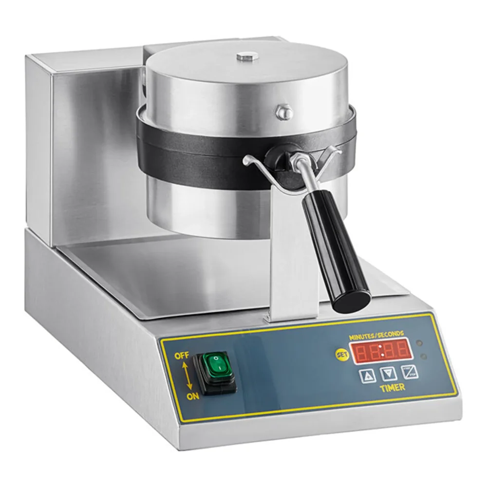 ChefPro Series Non-Stick Belgian Waffle Maker with Digital Timer and Temperature Controls, 120V