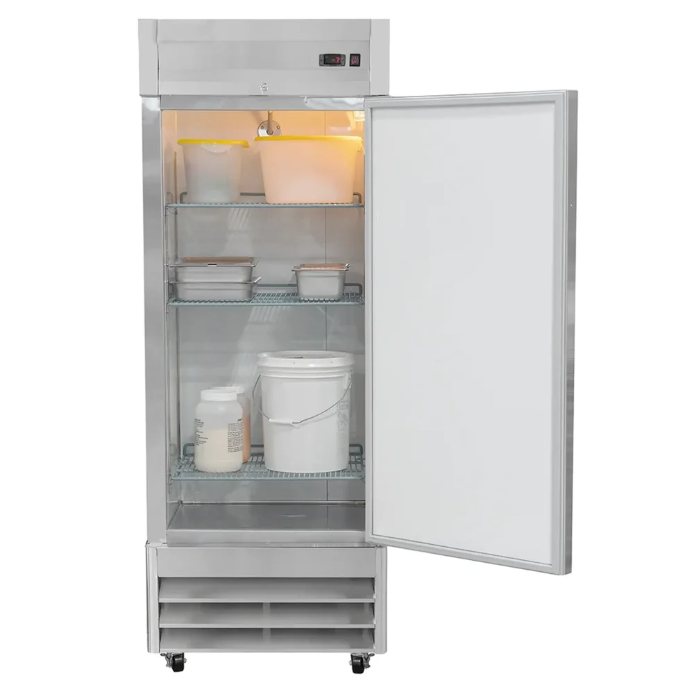 ChefPro Series 29" Reach In Freezer, 1 Solid Door, 3 Shelves, 115V