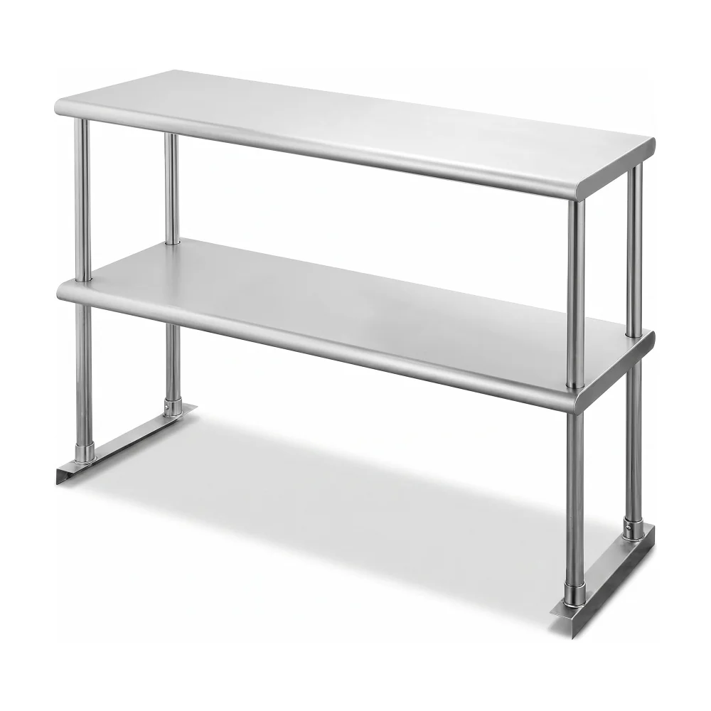 ChefPro Series 12'' x 36'' Stainless Steel Work Table with Undershelf, Capacity 360 lb.