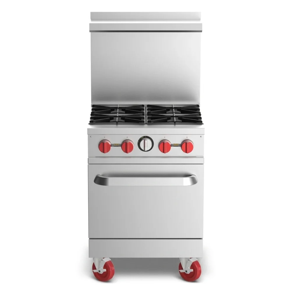 ProKitchen Series 24" Gas Range with 4 Burners & Oven, Natural Gas - 151,000 BTU