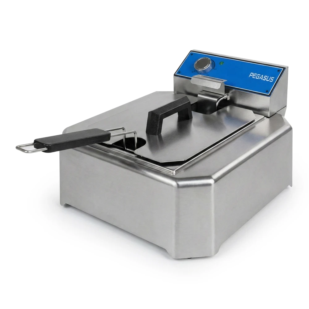 Pegasus FRC-10E Electric Countertop Fryer, 1 Tank, 10 lbs