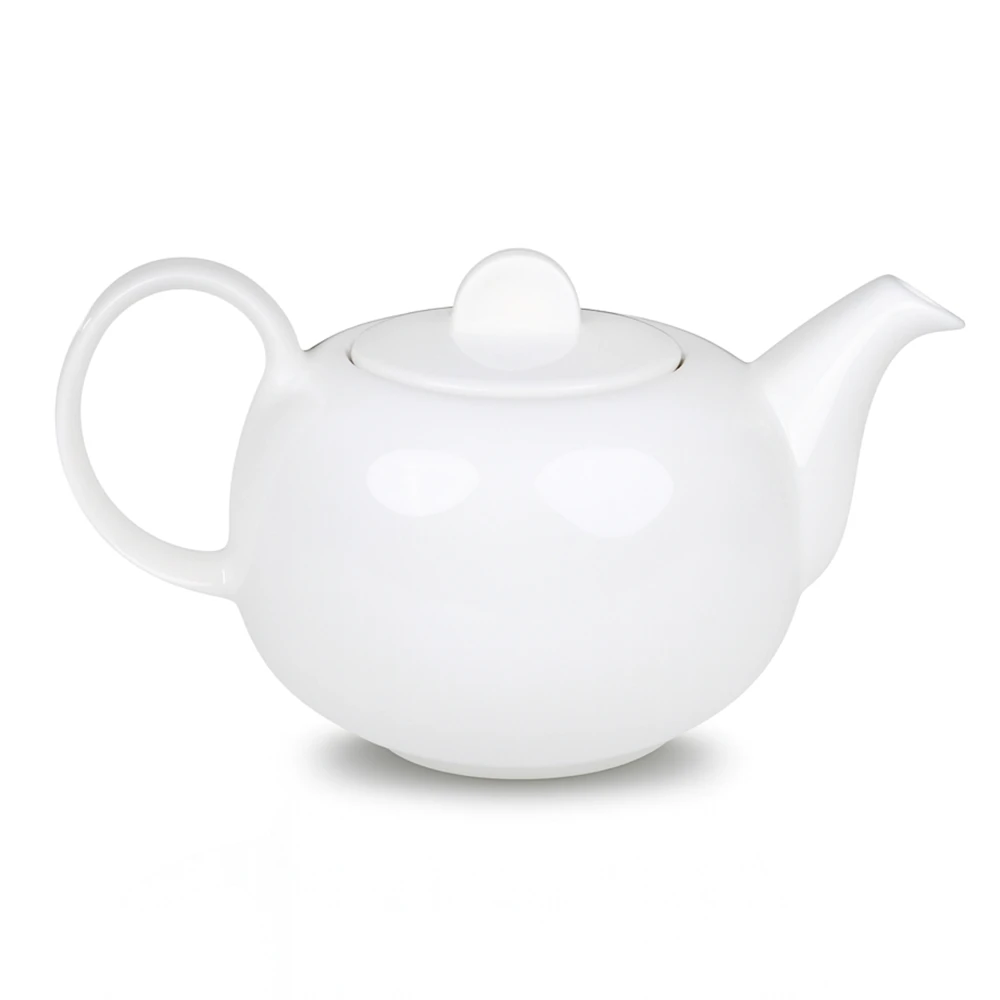 Furtino England 13.5 oz Finesse Tea Pot, Chinaware, White