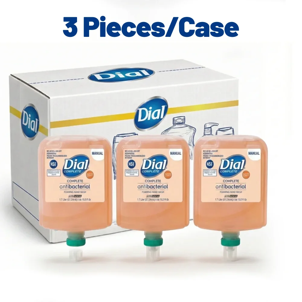 Dial 19723 1.7 Liters Antimicrobial Hand Wash, 1700 Series, 3/Case