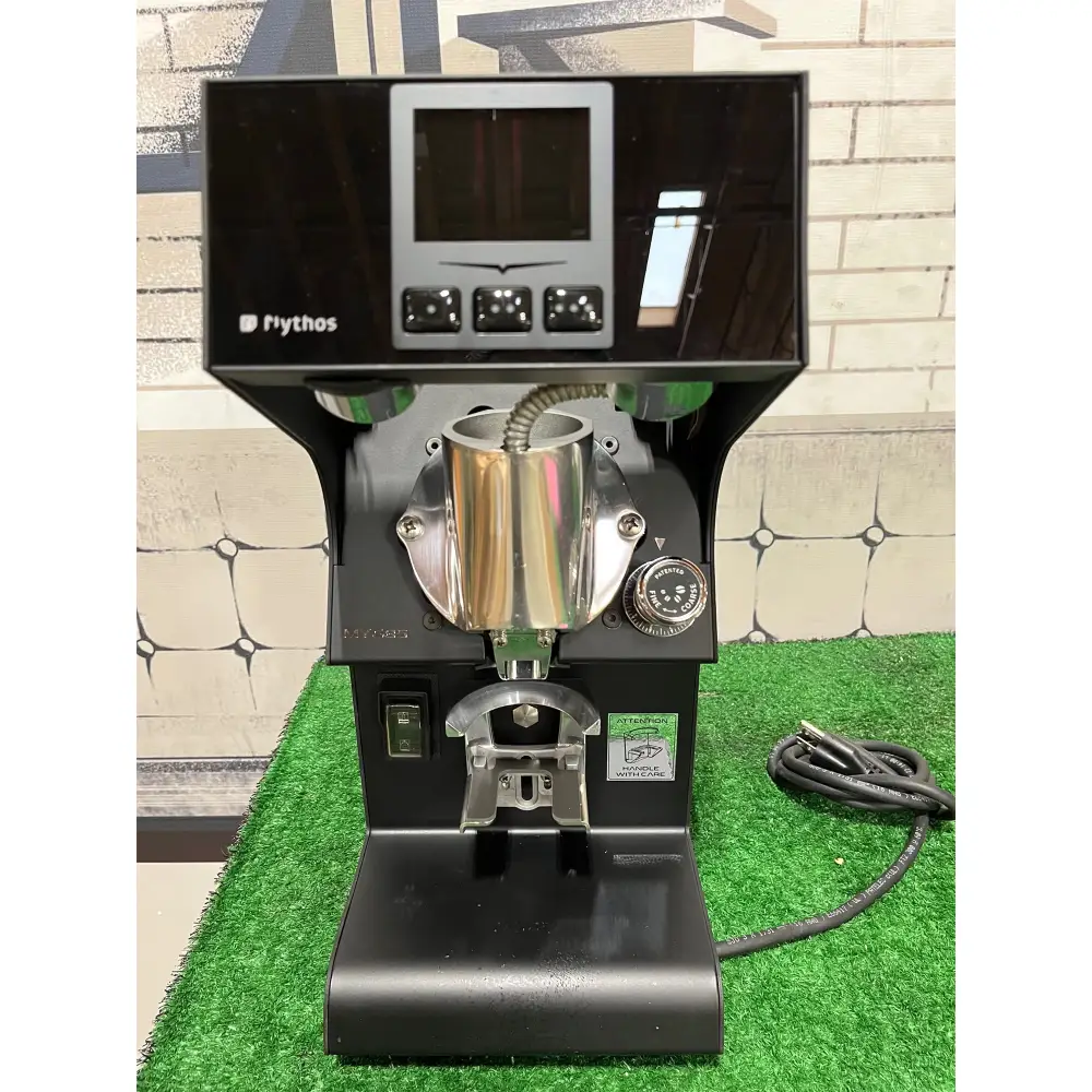 Used Nuova Simonelli My Mythos Gravimetric MYG85 Commercial Espresso Coffee Grinder - 110V, Black