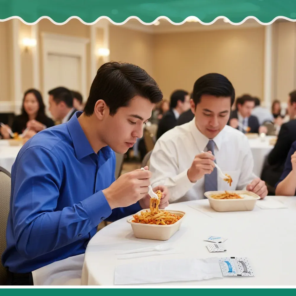 Dinelux Series Disposable Cutlery Kit, Medium Weight, Polypropylene, 250/Case