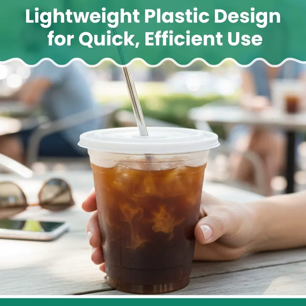 Dinelux Series Translucent Lid with Straw Slot, 32 - 44 oz, 1000/Case