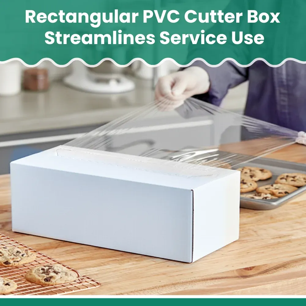 Dinelux Series 18" x 2000' Food Service PVC Cutter Film 1/Roll