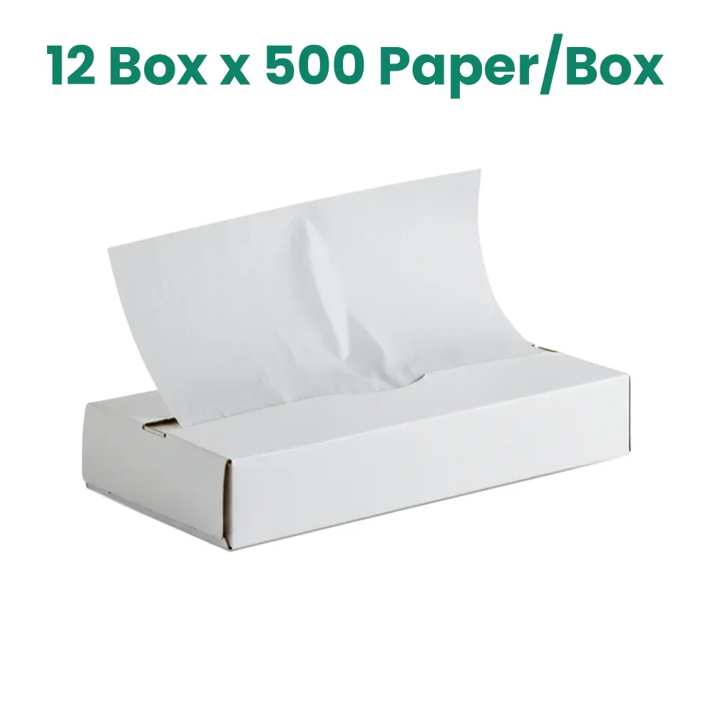 Dinelux Series Logan Wrap Interfolded Deli Wax Paper, 8" x 10.5", 6000/Case