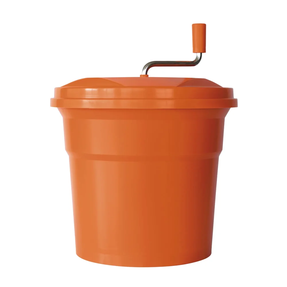 Dynamic E004 Manual Salad Spinner with Sealed Cover, 20 L