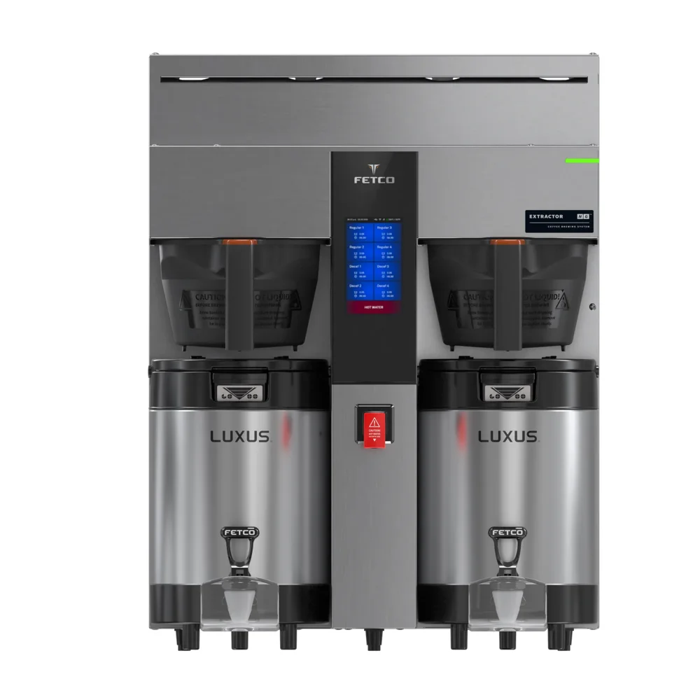 Fetco CBS-2232-NG MA010 High-Volume Automatic Thermal Coffee Maker, 12.2 Gallon/hr, 240V
