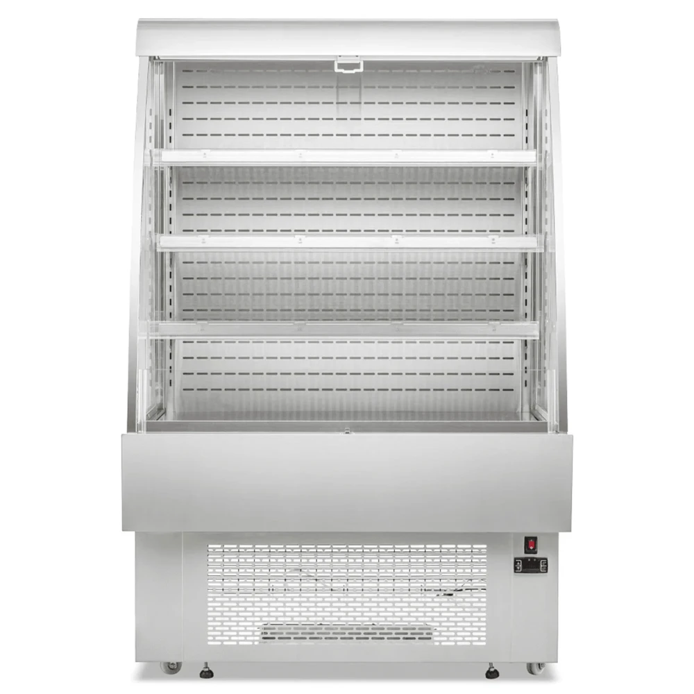 ProKitchen Series 40" Grab and Go Open Air Merchandiser, Stainless Steel, 1 Year Warranty