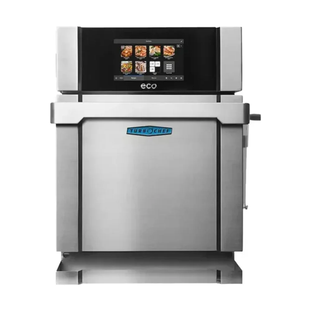 TurboChef Eco El Bandido Rapid Cook Ventless Panini Press Oven with Touchscreen Controls, Stainless Steel, 208/240V, 3600W
