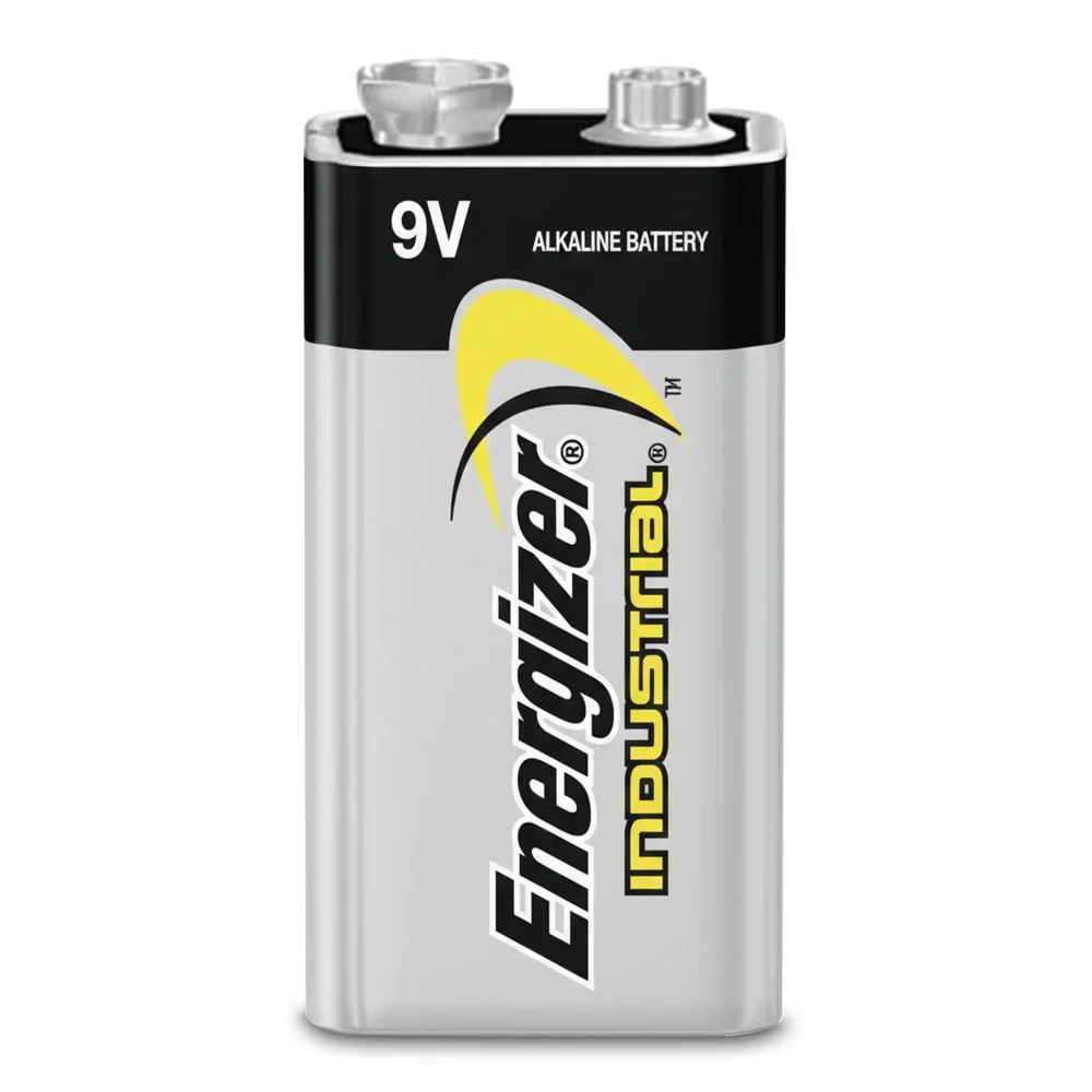 Energizer EN22 Industrial Alkaline Batteries, 9V, 72/Case