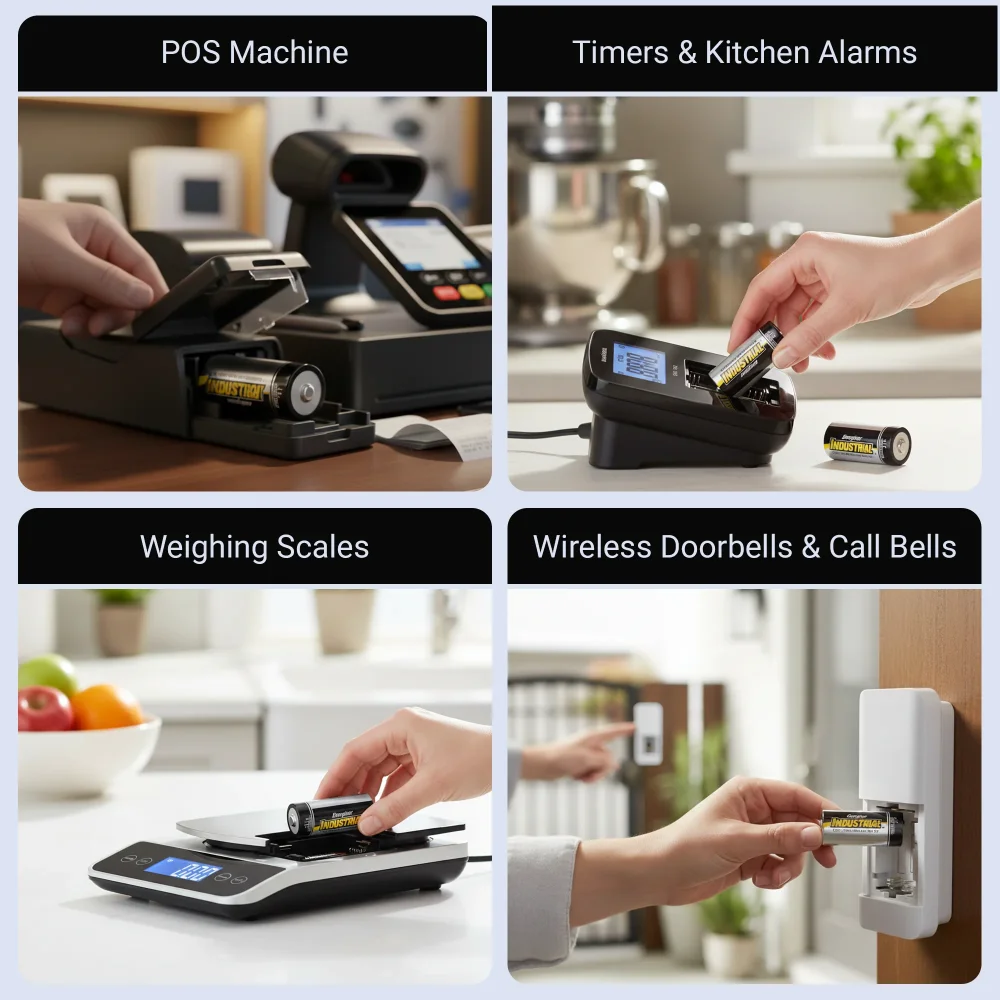 Energizer EN95 D Size 1.5V Batteries, 72/Case