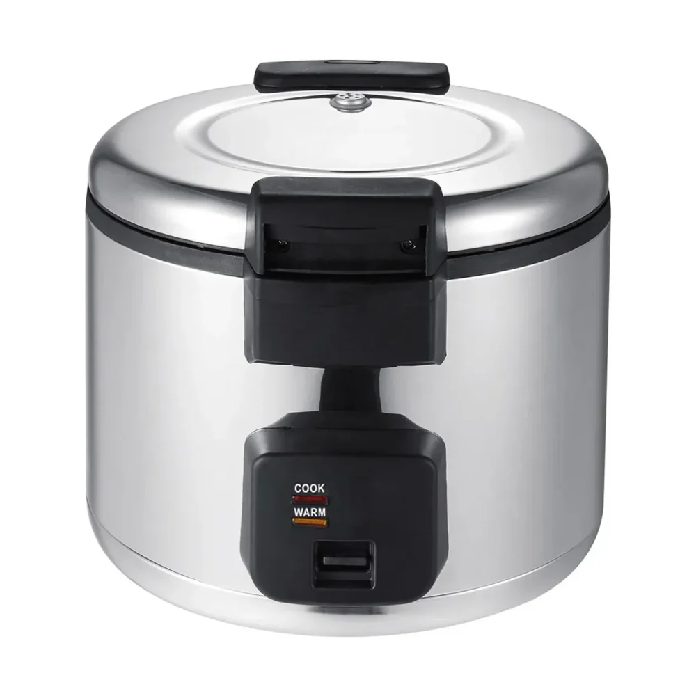 Prepline Commercial Electric Rice Cooker & Warmer with 60 Cups
