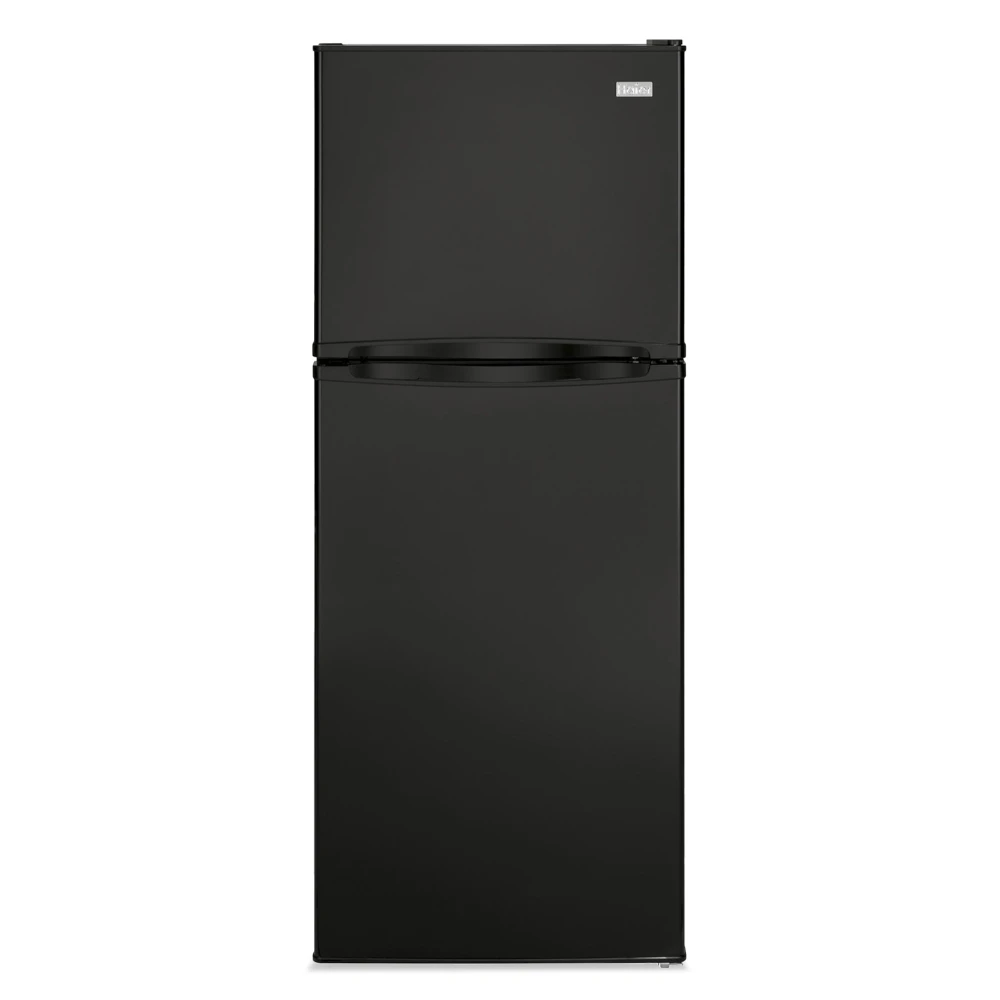 Haier HA10TG21SB 24" Top Freezer Refrigerator, 9.8 Cu. Ft., Black