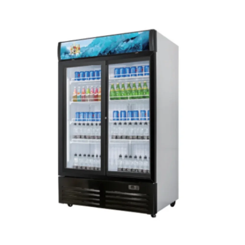Frigomax Series 51" Commercial Merchandiser Refrigerator, 2 Sliding Glass Doors, Coated Steel, 1 Year Warranty