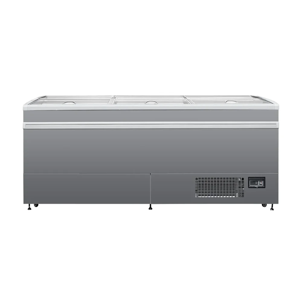 Frigomax Series 54" Glass Top Display Freezer, 18 cu. ft., 1 Year Warranty