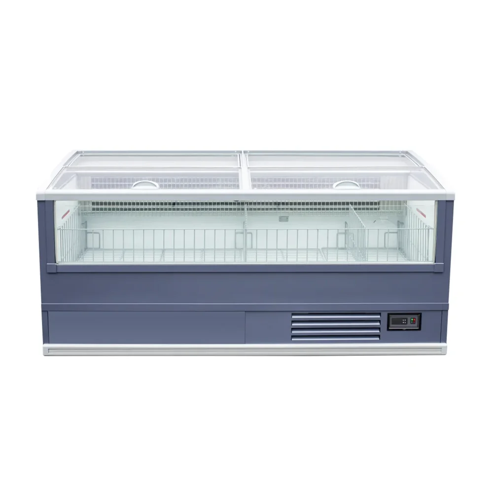 Frigomax Series 54" Glass Top Display Freezer, 18 cu. ft., 1 Year Warranty