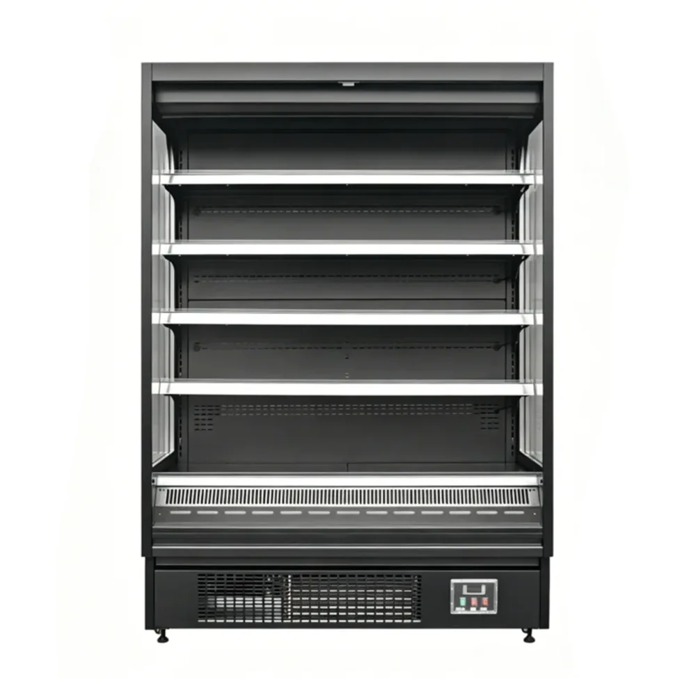 Frigomax Series 76" Vertical Air Curtain Merchandiser, 220V, 65.3 cu. ft., 1 Year Warranty