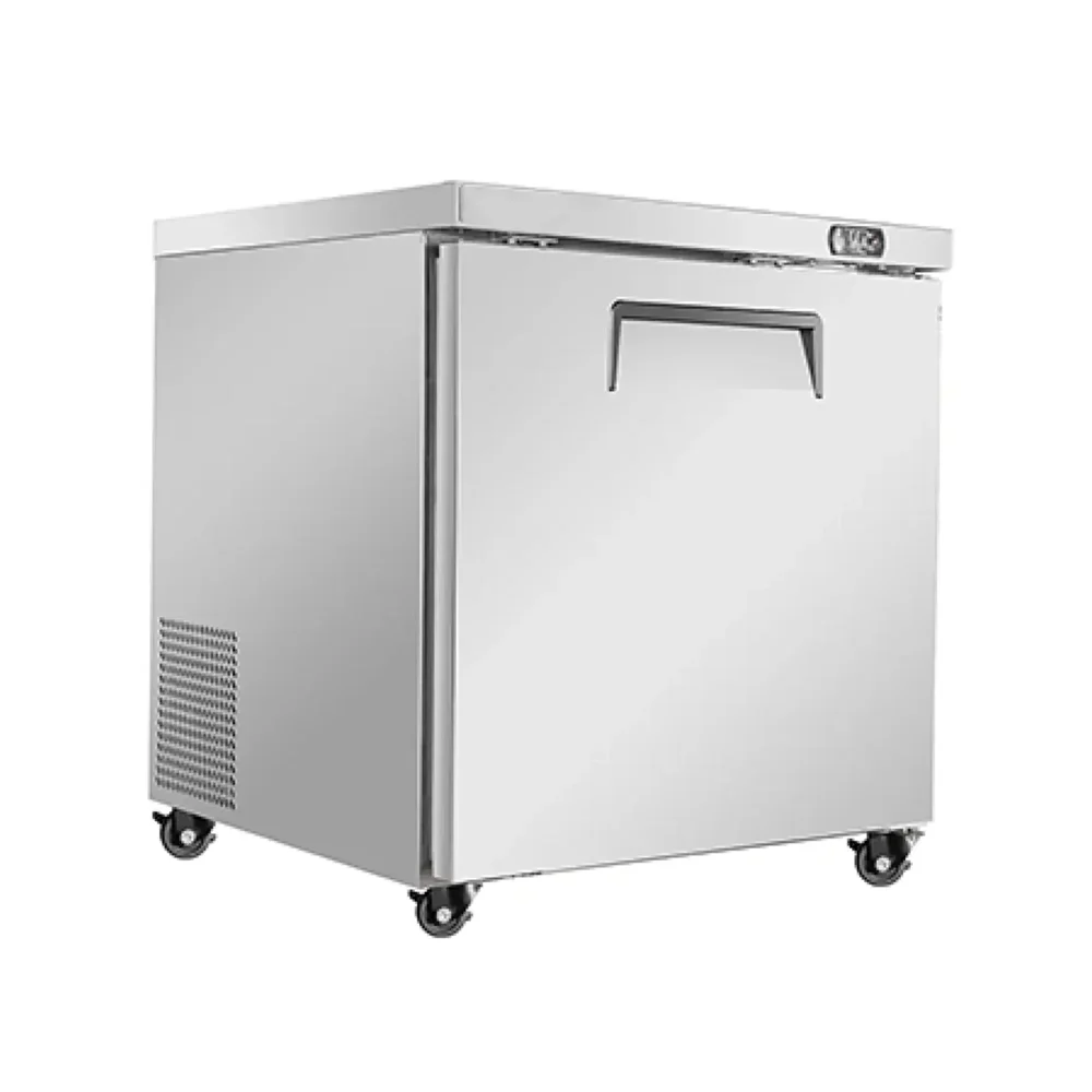 Frigomax Series 29'' Undercounter Freezer, 1 Door, Stainless Steel, 1 Year Warranty