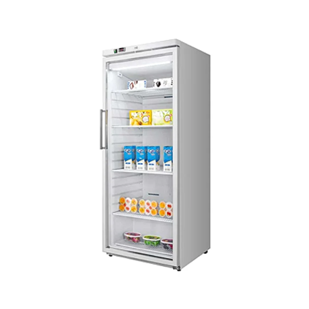 Frigomax Series 24" Commercial Merchandiser Refrigerator, 1 Glass Door, White Coated Steel, 1 Year Warranty