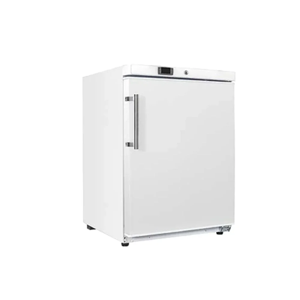 Frigomax Series 24" Countertop Reach-In Ventilated Freezer, 1 Solid Door, White Coated Steel, 1 Year Warranty