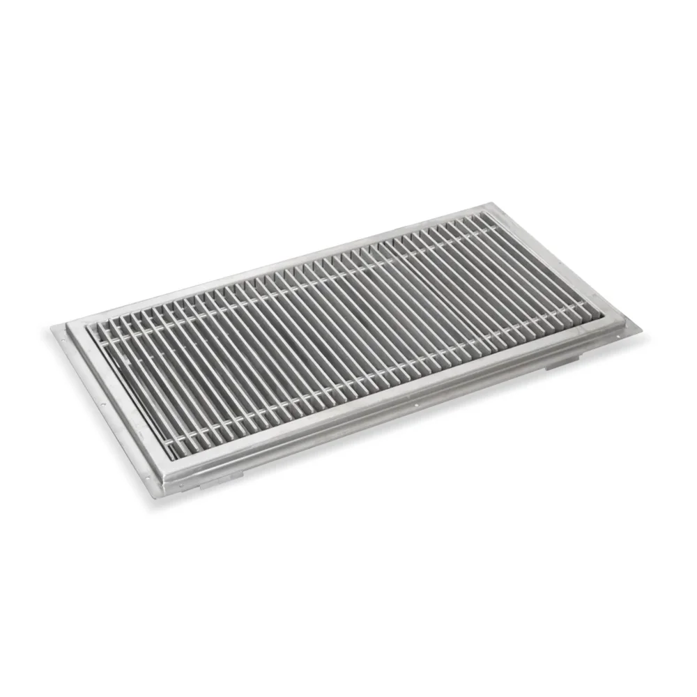 John Boos FTSG-1860-X 60" x 18" Floor Trough, Stainless Steel Grates