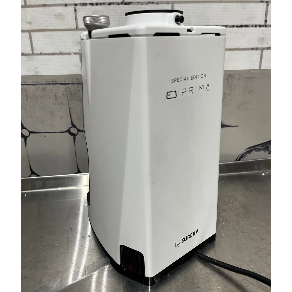 Used Nuova Simonelli Atom E1 Prima Coffee Grinder - 110V, 65 mm Burr Size, White