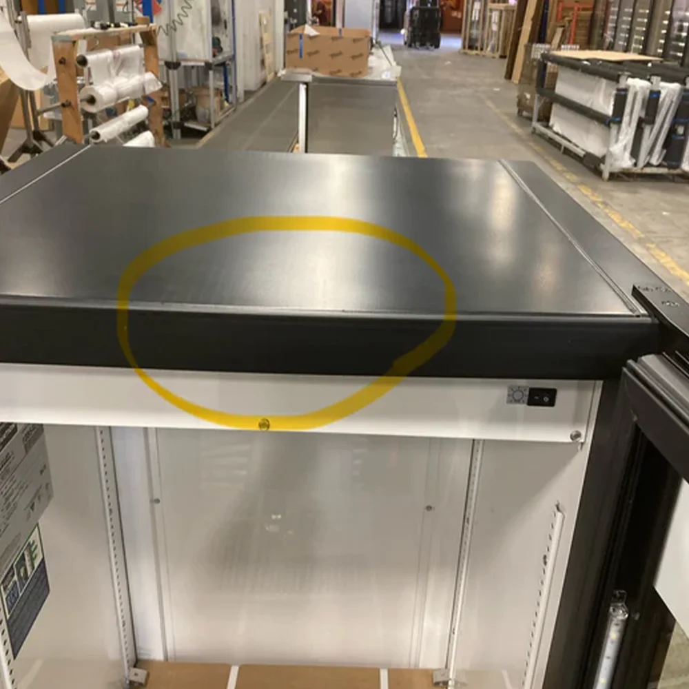 Used True GDM-08-HC~TSL01 24" Merchandiser Refrigerator, 1 Section, 3-Year Limited Warranty