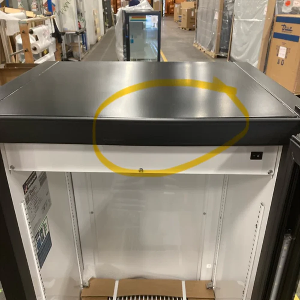 Used True GDM-08-HC~TSL01 24" Merchandiser Refrigerator, 1 Section, 3-Year Limited Warranty