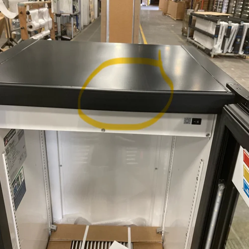 Used True GDM-08-HC~TSL01 24" Merchandiser Refrigerator, 1 Section, 3-Year Limited Warranty