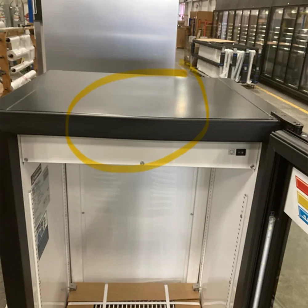 Used True GDM-08-HC~TSL01 24" Merchandiser Refrigerator, 1 Section, 3-Year Limited Warranty