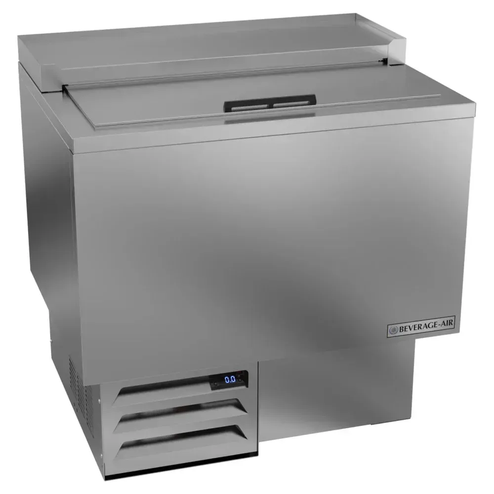 Beverage-Air stainless steel compact glass froster and plate chiller ideal for small bars and fast-paced beverage service environments.