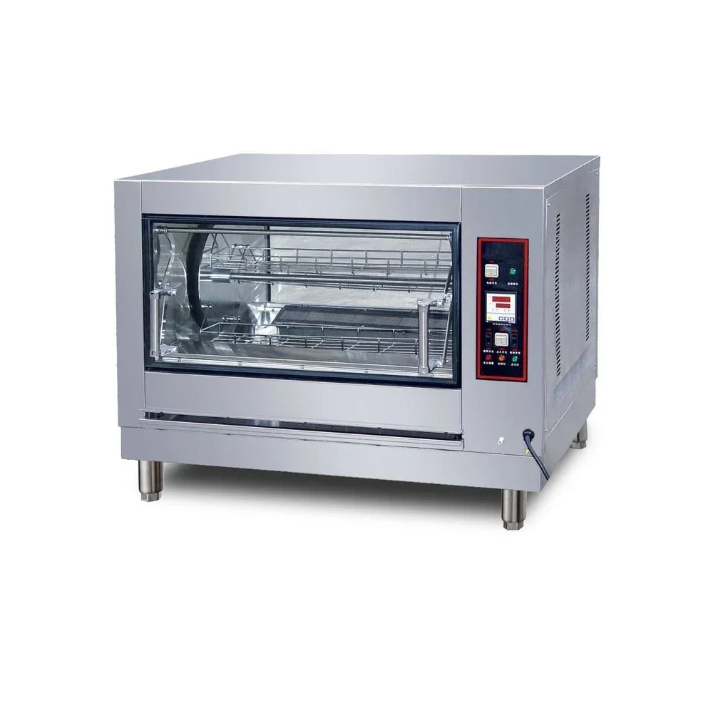 Cookline 12 Chicken Countertop Rotisserie machine, Natural Gas, 120V