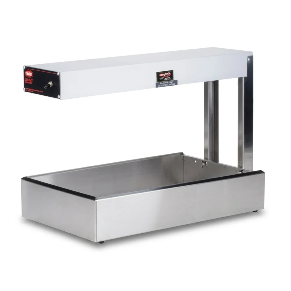 Hatco GRFF-10003227 12" Portable Countertop Food Warmer, Glo-Ray, Stainless Steel, 120V, 500W