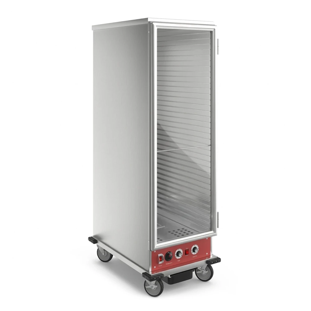 ChefPro Series Full Size Insulated Heated Proofer Cabinet with Clear Door, 120V