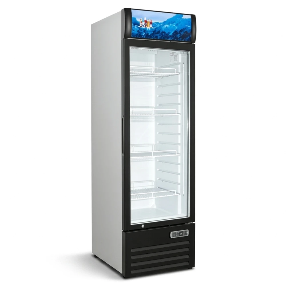 VITLIFE VSC488VCW 28" Merchandiser Refrigerator, 1 Swing Glass Door, 16.5 Cu.ft, 115V