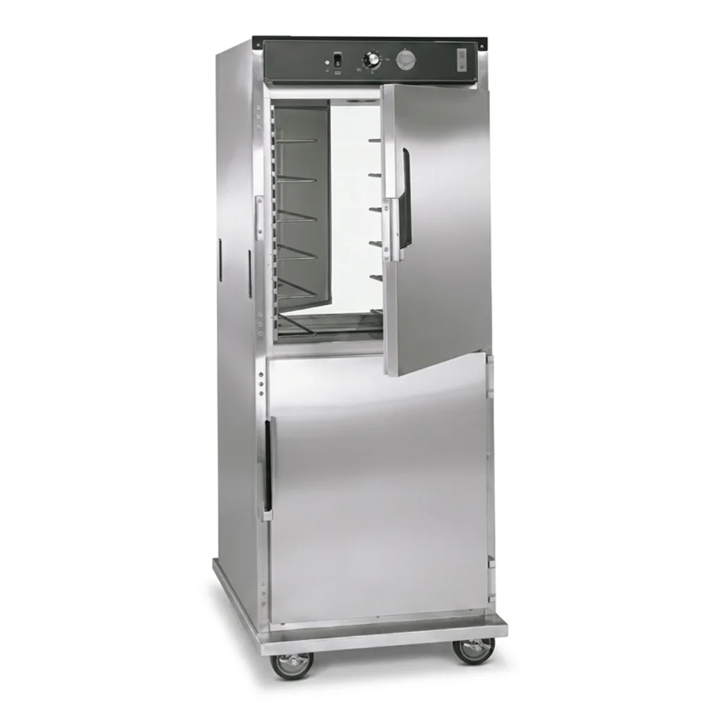Cres Cor H-137-PSUA-12D 29" Full Height Insulated Mobile Heated Cabinet with (12) Pan Capacity, 120V