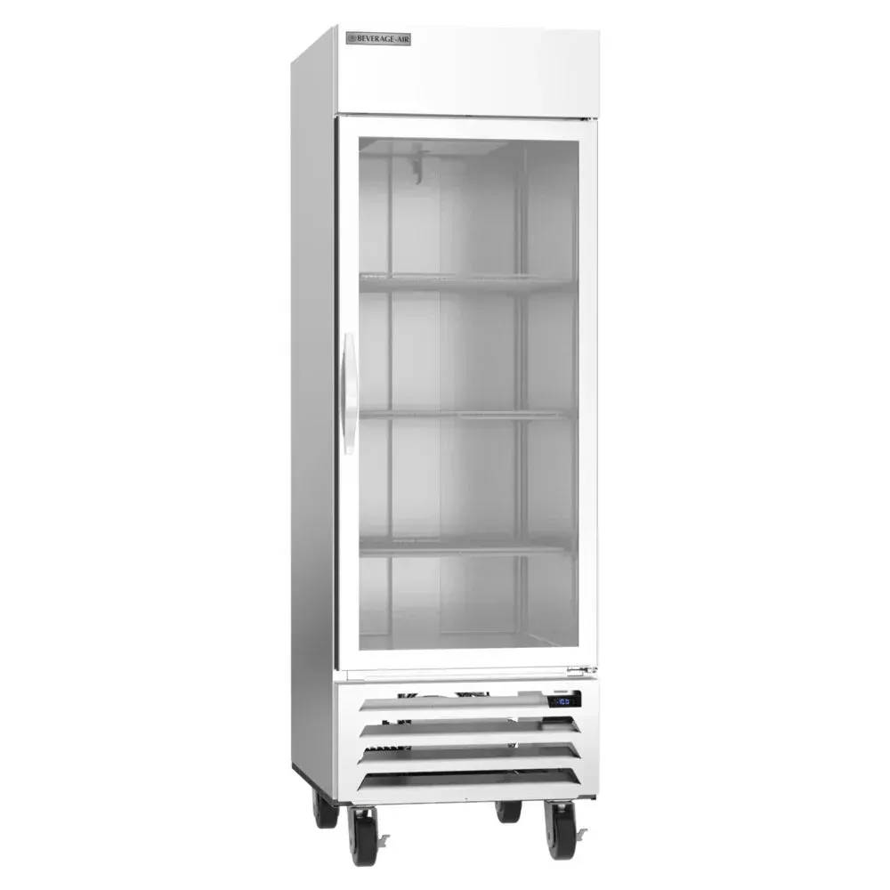Beverage-Air Horizon Series glass door reach-in freezer with LED lighting designed for product visibility and consistent frozen storage.