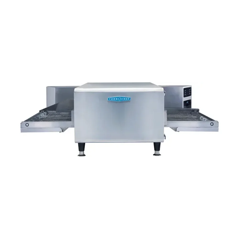 TurboChef HHC2020 STD-SP 48" Electric Countertop Impingement Conveyor Oven- 50/50 Split Belt, 208/240, 3 Phase