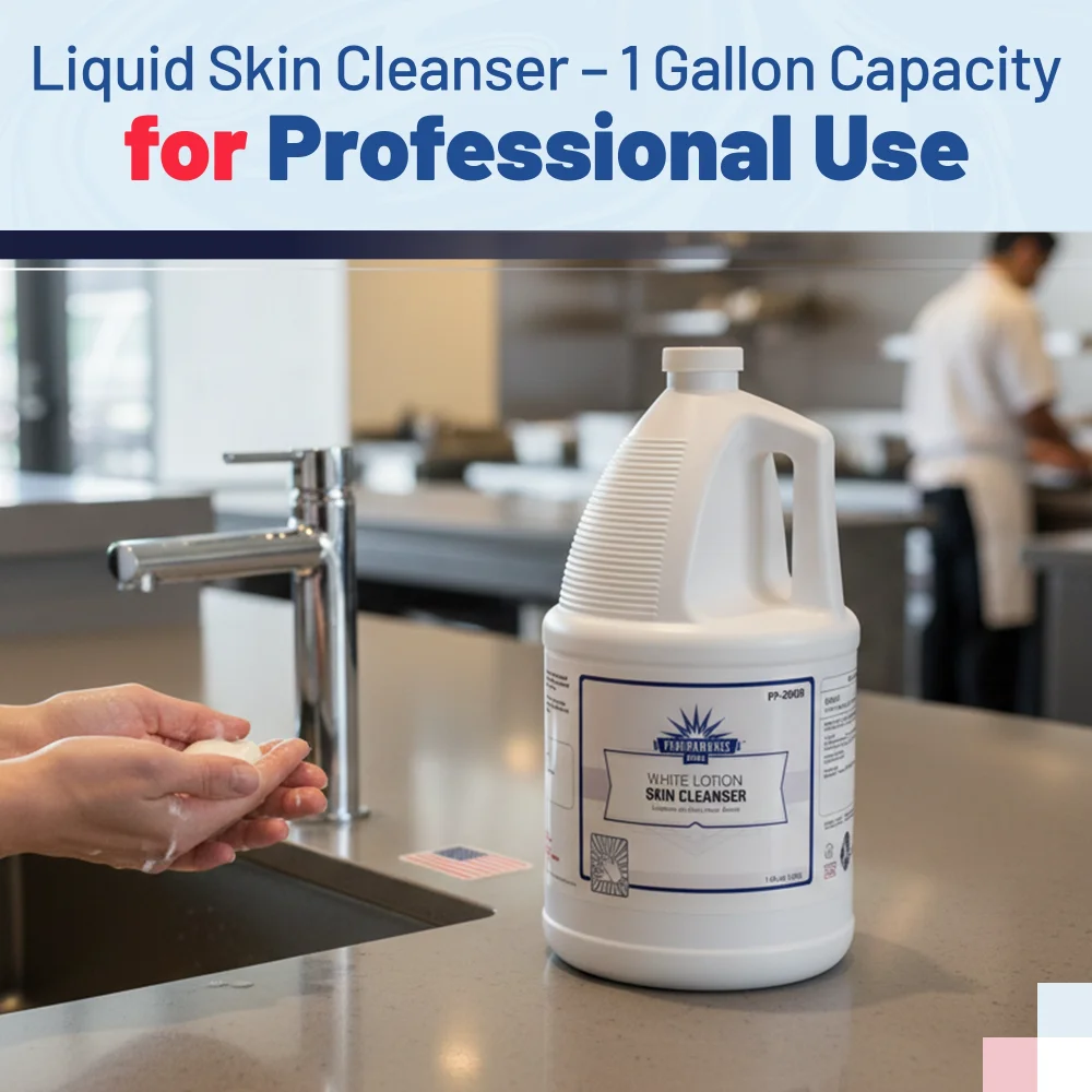 HygienePro Series 1 Gallon White Lotion Skin Cleanser Pearl Soap, 4/Case