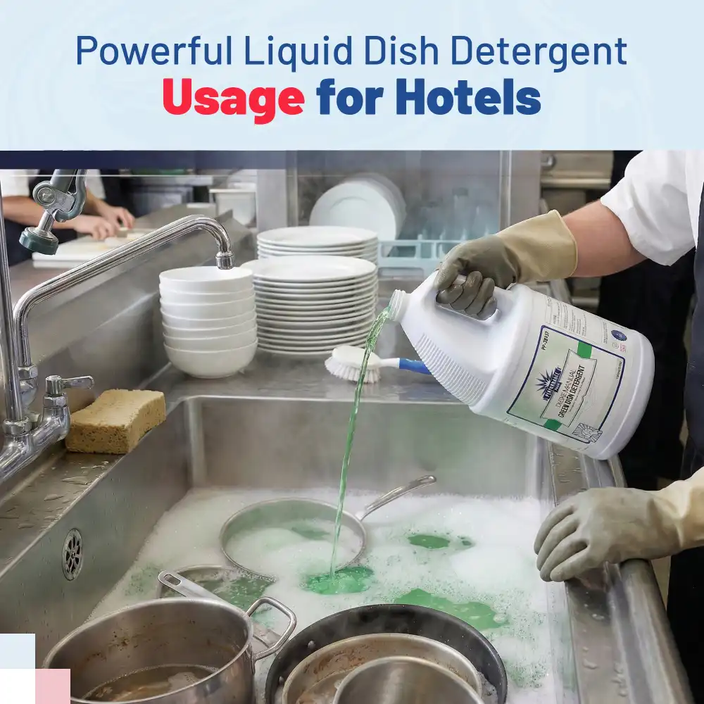 HygienePro Series 1 Gallon Deluxe Green Dish Detergent, 4/Case