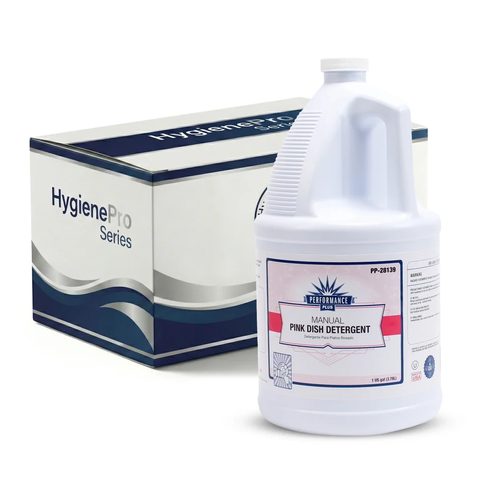 HygienePro Series 1 Gallon Pink Dish Detergent, 4/Case