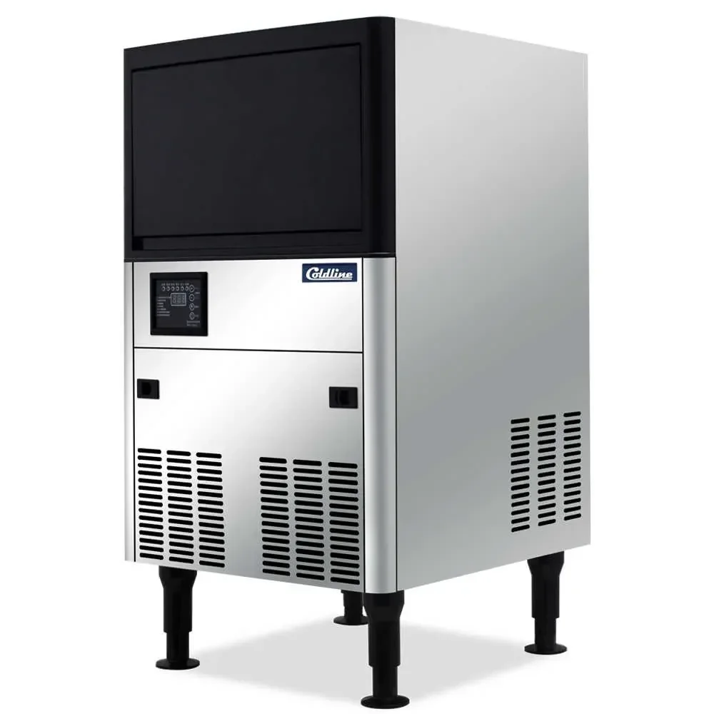 Coldline 20'' Undercounter Ice Maker, 120 lb/day, 40 lb Bin, 1 Year Warranty