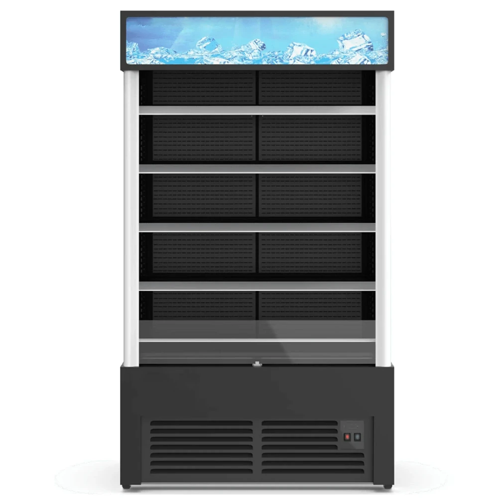 ProKitchen Series 46" Open Air Merchandiser, Black, 115V, 1 Year Warranty